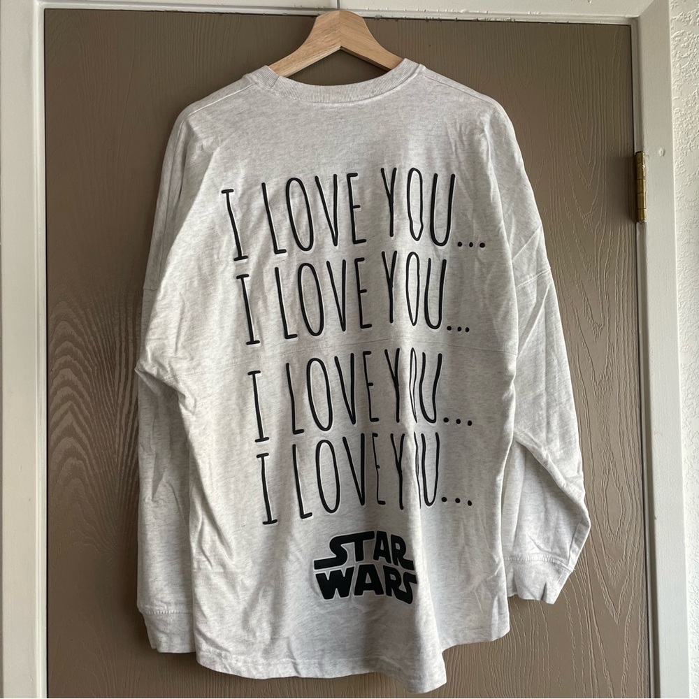 Disneyland - Star Wars Millennium Falcon I Love You Spirit Jersey Leia Han M
